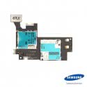 LECTEUR CARTE SIM ET MICO SD SAMSUNG GALAXY NOTE 2 4G N7105 D'ORIGINE
