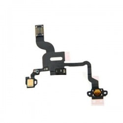 NAPPE POWER ON/OFF IPHONE 4 SENSOR FLEX + CAPTEUR PROXIMITE DE QUALITE ORIGINALE