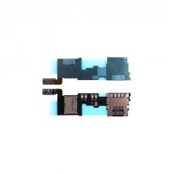 NAPPE LECTEUR CARTE SIM ET MICRO SD SAMSUNG GALAXY NOTE 4 N910 D'ORIGINE