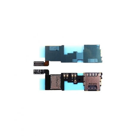 NAPPE LECTEUR CARTE SIM ET MICRO SD SAMSUNG GALAXY NOTE 4 N910 D'ORIGINE