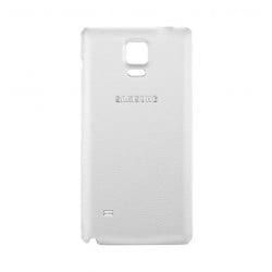 CACHE ARRIERE SAMSUNG GALAXY NOTE 4 N910 BLANC D'ORIGINE