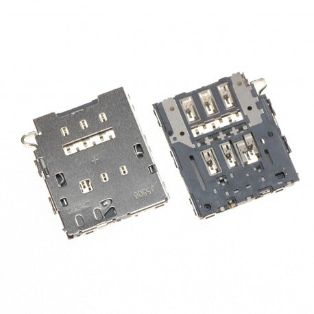 LECTEUR SIM SAMSUNG GALAXY S6 G920F ET CARTE MEMOIRE D'ORIGINE