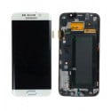 ÉCRAN SAMSUNG GALAXY S6 EDGE BLANC D'ORIGINE SM-G925F
