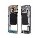 CONTOUR CHASSIS SAMSUNG S6 EDGE G925F NOIR D'ORIGINE
