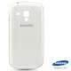 COQUE SAMSUNG S3 MINI I8190 ARRIERE BLANCHE D'ORIGINE DE REMPLACEMENT