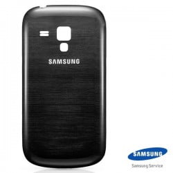 COQUE SAMSUNG S3 MINI I8190 ARRIERE NOIRE D'ORIGINE DE REMPLACEMENT