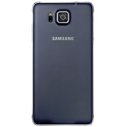 COQUE SAMSUNG ALPHA G850F ARRIERE NOIRE D'ORIGINE DE REMPLACEMENT