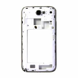 CONTOUR SAMSUNG NOTE 2 N7100 CHASSIS ARRIERE BLANC D'ORIGINE