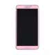 ECRAN SAMSUNG GALAXY NOTE 3 N9005 LCD + VITRE TACTILE ROSE D'ORIGINE