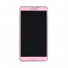 ECRAN SAMSUNG GALAXY NOTE 3 N9005 LCD + VITRE TACTILE ROSE D'ORIGINE