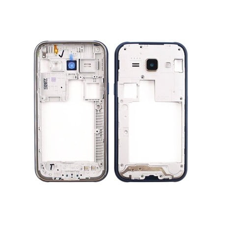 CONTOUR SAMSUNG GALAXY J1 J100H CHASSIS ARRIERE BLEU D'ORIGINE