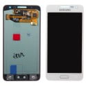 ECRAN SAMSUNG GALAXY A3 A300FU LCD + VITRE TACTILE BLANC D'ORIGINE