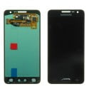 ECRAN SAMSUNG GALAXY A3 A300FU LCD + VITRE TACTILE NOIR D'ORIGINE