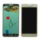 ECRAN SAMSUNG GALAXY A3 A300FU LCD + VITRE TACTILE GOLD D'ORIGINE