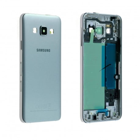 CACHE ARRIERE + CHASSIS CENTRAL SAMSUNG GALAXY A3 A300FU BLANC D'ORIGINE