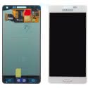 ECRAN SAMSUNG GALAXY A5 A500FU LCD + VITRE TACTILE BLANC D'ORIGINE