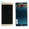 ECRAN SAMSUNG GALAXY A7 A00F LCD + VITRE TACTILE GOLD D'ORIGINE