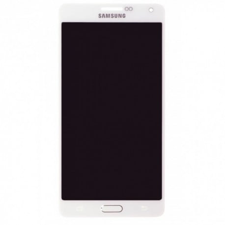 ECRAN SAMSUNG GALAXY A7 A00F LCD + VITRE TACTILE BLANC D'ORIGINE
