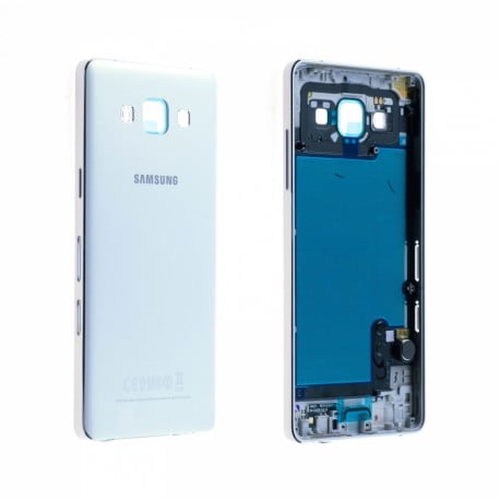 CACHE ARRIERE + CHASSIS CENTRAL SAMSUNG GALAXY A5 A500FU BLANC D'ORIGINE