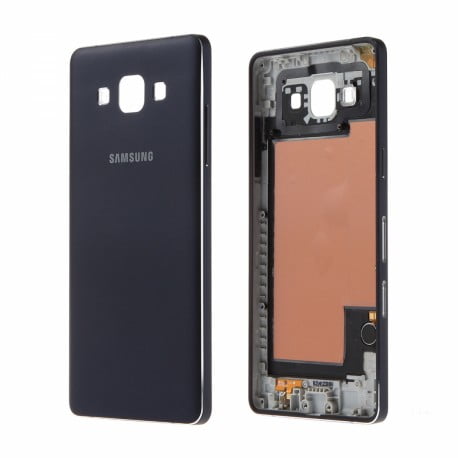 CACHE ARRIERE + CHASSIS CENTRAL SAMSUNG GALAXY A5 A500FU NOIR D'ORIGINE