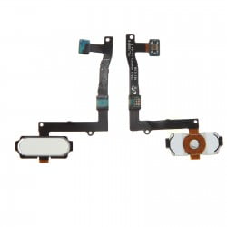 NAPPE BOUTON HOME SAMSUNG GALAXY S6 EDGE PLUS G928F BLANC D'ORIGINE