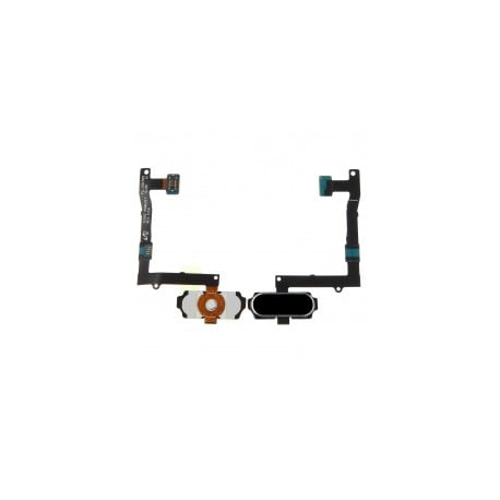 NAPPE BOUTON HOME SAMSUNG GALAXY S6 EDGE PLUS G928F NOIR D'ORIGINE