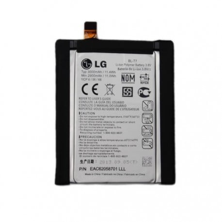 BATTERIE INTERNE LG G2 D802 D'ORIGINE