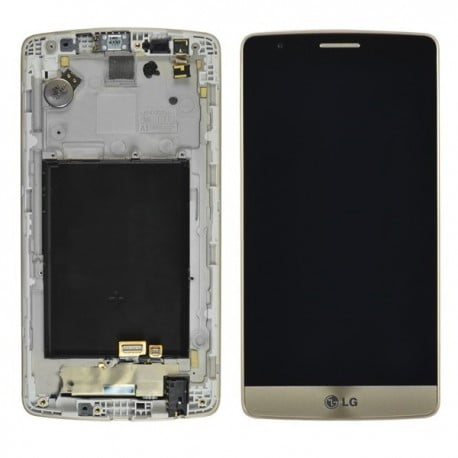  ECRAN LCD + VITRE TACTILE LG G3 MINI D722 GOLD D'ORIGINE