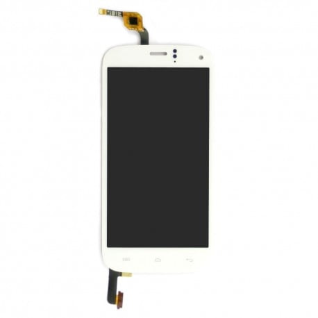  ECRAN WIKO DARKFULL LCD + VITRE TACTILE DE QUALITE ORIGINALE BLANC