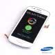 ECRAN LCD + VITRE TACTILE GALAXY S3 MINI I8190 D'ORIGINE BLANC
