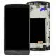 ECRAN LCD + VITRE TACTILE LG G3 D855 ORIGINAL GRIS