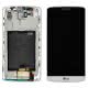 ECRAN LCD + VITRE TACTILE LG G3 D855 ORIGINAL BLANC