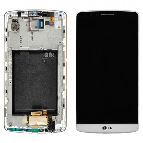 ECRAN LCD + VITRE TACTILE LG G3 D855 ORIGINAL BLANC