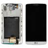 ECRAN LCD + VITRE TACTILE LG G3 D855 BLANC D'ORIGINE