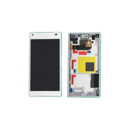 ECRAN LCD + VITRE TACTILE SONY XPERIA Z5 COMPACT E5803 ORIGINAL BLANC