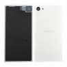 VITRE COQUE ARRIERE SONY XPERIA Z5 COMPACT BLANCHE D'ORIGINE