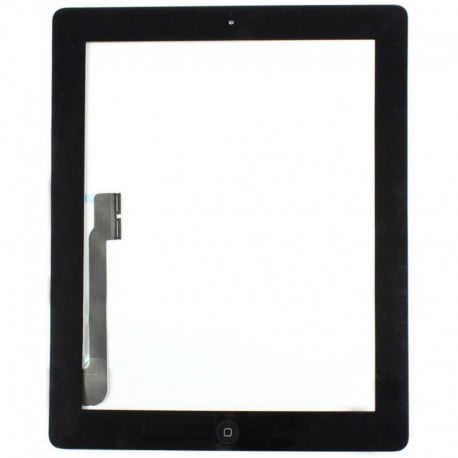 VITRE TACTILE IPAD 3/4 NOIRE DE QUALITE ORIGINALE