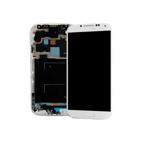 ECRAN LCD + VITRE TACTILE SAMSUNG GALAXY S4 ADVANCE I9506 D'ORIGINE BLANC