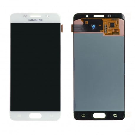 ECRAN SAMSUNG GALAXY A5 2016 A510F BLANC D'ORIGINE