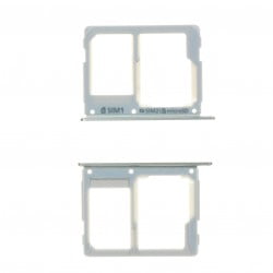 Trappe tiroir carte sim noir pour Samsung GALAXY A3 2016 A310F d'origine