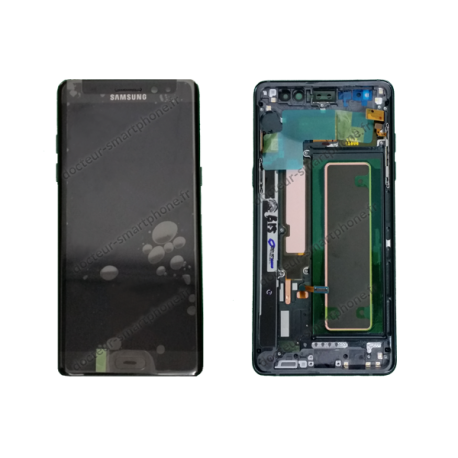 ÉCRAN LCD + VITRE TACTILE SAMSUNG GALAXY NOTE7 NOIR, SM-N930F D'ORIGINE