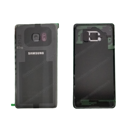VITRE ARRIERE SAMSUNG GALAXY NOTE7 NOIRE, SM-N930F D'ORIGINE