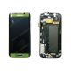 ECRAN LCD + VITRE TACTILE SAMSUNG GALAXY S6 EDGE G925F D'ORIGINE VERT