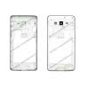 CONTOUR SAMSUNG GALAXY GRAND PRIME - CHASSIS ARRIERE BLANC D'ORIGINE SM-G531F
