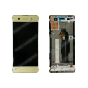Bloc écran avec contour Sony Xperia XA or d'origine F3111 - F3112 