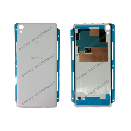 Coque arrière Sony Xperia XA blanc F3111 - F3112 d'origine