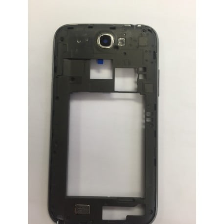 CONTOUR SAMSUNG NOTE 2 4G N7105 GRIS CHASSIS ARRIERE ORIGINAL
