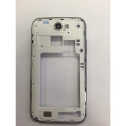 CONTOUR SAMSUNG NOTE 2 4G N7105 BLANC CHASSIS ARRIERE ORIGINAL