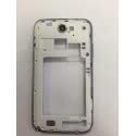 CONTOUR SAMSUNG NOTE 2 4G N7105 BLANC CHASSIS ARRIERE ORIGINAL