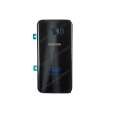 Vitre arrière pour Samsung Galaxy S7 EDGE noir et bleu d'origine - édition limitée